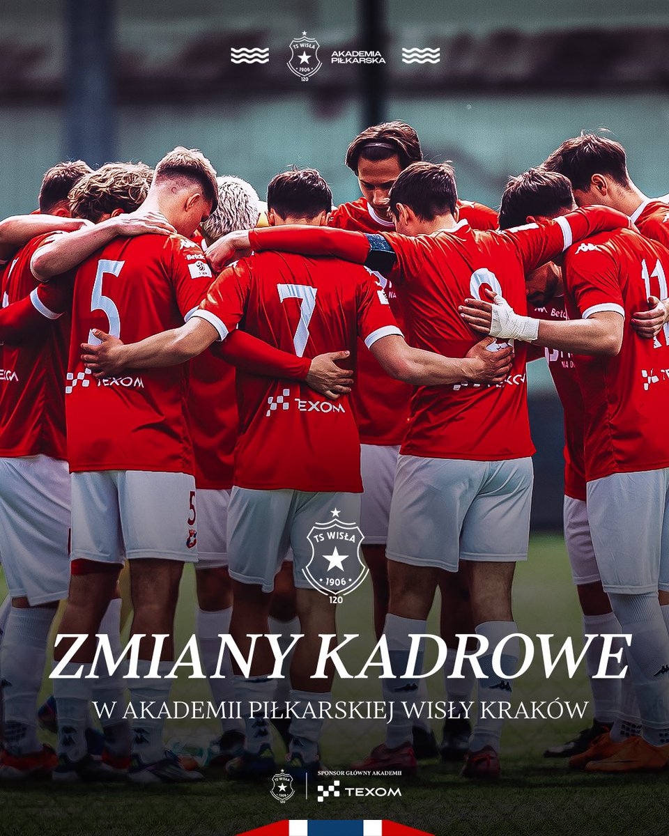 AkademiaWisly's tweet photo. Z końcem czerwca wygasają umowy części zawodników związanych z Akademią Piłkarską Wisły Kraków. Dziękujemy za reprezentowanie barw Białej Gwiazdy, codzienną pracę oraz zaangażowanie. Życzymy powodzenia w dalszej karierze! 🤝

Szczegóły ➡️ https://t.co/exQ4eRNniW https://t.co/70oOeNq0PQ