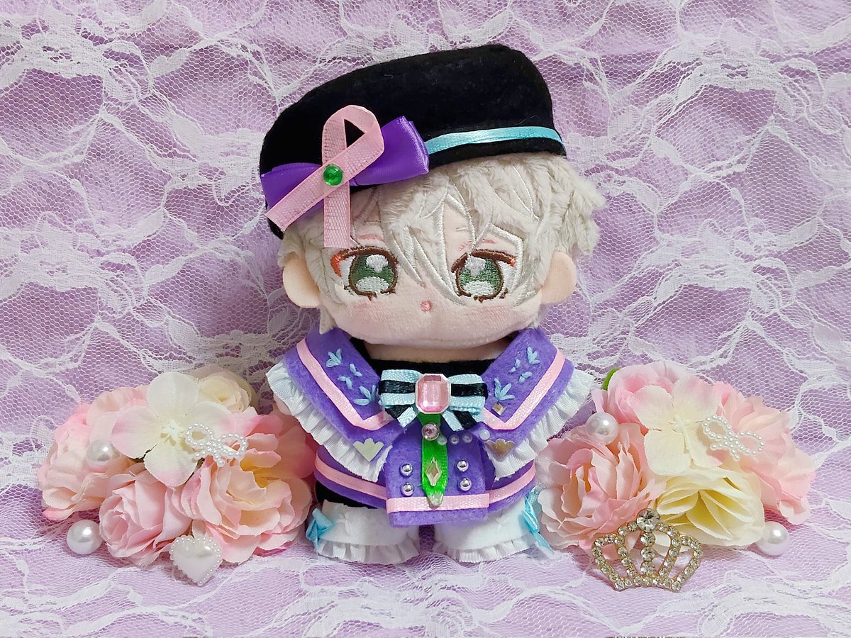 pomero0510's tweet photo. ꒰ঌ˖°. ┈┈┈┈┈┈┈┈┈┈┈┈┈ °.˖ ໒꒱

　　ワールドツアー編／AREA03
　Special for Princess! VS Ra*bits

꒰ঌ˖°. ┈┈┈┈┈┈┈┈┈┈┈┈┈ °.˖ ໒꒱

MM Special for Princess! 衣装をお仕立てしました🪡🦄

#あんスタ手芸部
#いつぬいが見られるタグ https://t.co/bPpZebPWcu