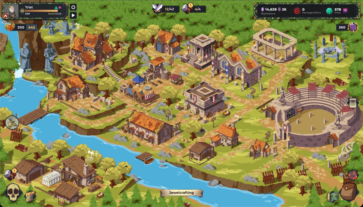 TavernStudios's tweet photo. ⚔️ AN IDLE RPG WITH REAL THEORYCRAFTING

Every Adventurer in Ale & Axes comes down to two layers: Core Stats that shape your build, and Secondary Stats that fine-tune it.

- ⚡ Power drives every ability outcome (damage, heals, blocks, buffs), split into Physical and Magical. Your PP:MP ratio sets your archetype, from Pure Physical to Pure Magical
- 💪 Attributes scale it: STR/DEX/INT/CHA boost your output, CON/WIS cut incoming damage
- 🪨 Combat is rock-paper-scissors: Physical beats Magical defence, Magical beats Physical defence, Balanced plays it safe
- 🎯 Secondary Stats are the fine print: accuracy, evasion, crit chance, crit bonus, health regen, and more
- 🛡️ Then pick a role (tank, healer, damage, support, off-tank) and abilities, then stack the stats it wants

Open The Armory and start min-maxing 👇