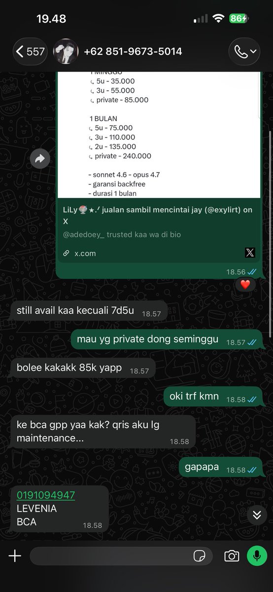 jichuuyyaaaa's tweet photo. hati hati guys kena scam @exylirt semoga uang imut nya bermanfaat yaa 😋😋😋 

sekalian wtb claude pro urgent guys tp jgn yg scam yaa 😅

#scam #zonauang #zonabu #zonaba #zonajajan https://t.co/sMzFfSzEem