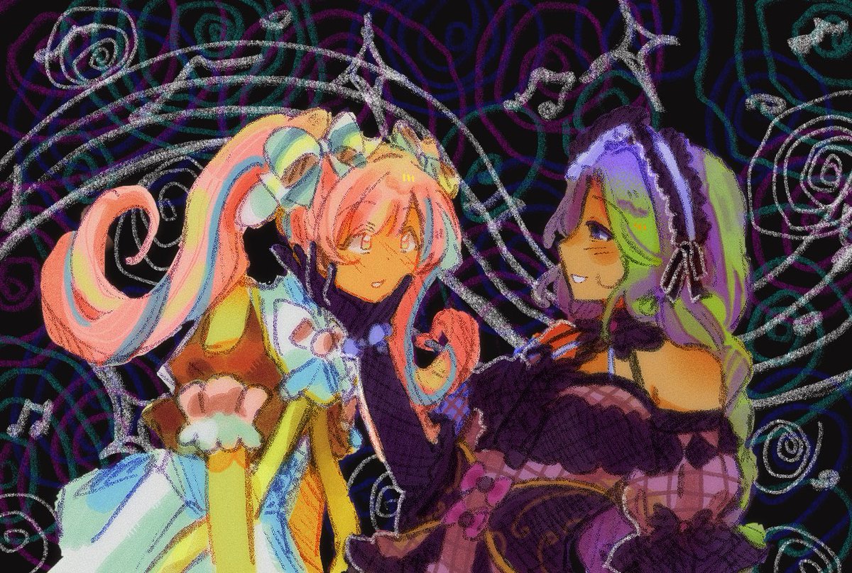 emnntuesdays's tweet photo. happy emunene tuesdays!! BIG LOVE TO MAGICAL GIRL EMU AND MERMAID WITCH NENE 🩷🩷🩷‼️‼️‼️ 🎨min wins again https://t.co/Y3iEKnZpp7