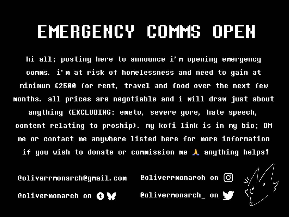OLIVER 🫒 (EMERGENCY COMMS OPEN) tweet media