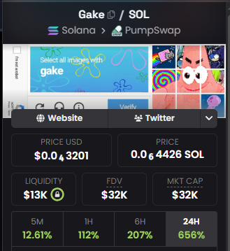 0xAMS93's tweet photo. 8X

We need Gake candle 🔥

$Gake https://t.co/feuR3ZejcL