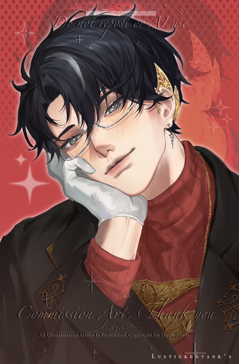 lustigkentank's tweet photo. Semi reslist headshot Commission result!
for @/berciskek 
thank you so much for comissioning me💗✨
#ArtJuna https://t.co/PvbVhSqxo7