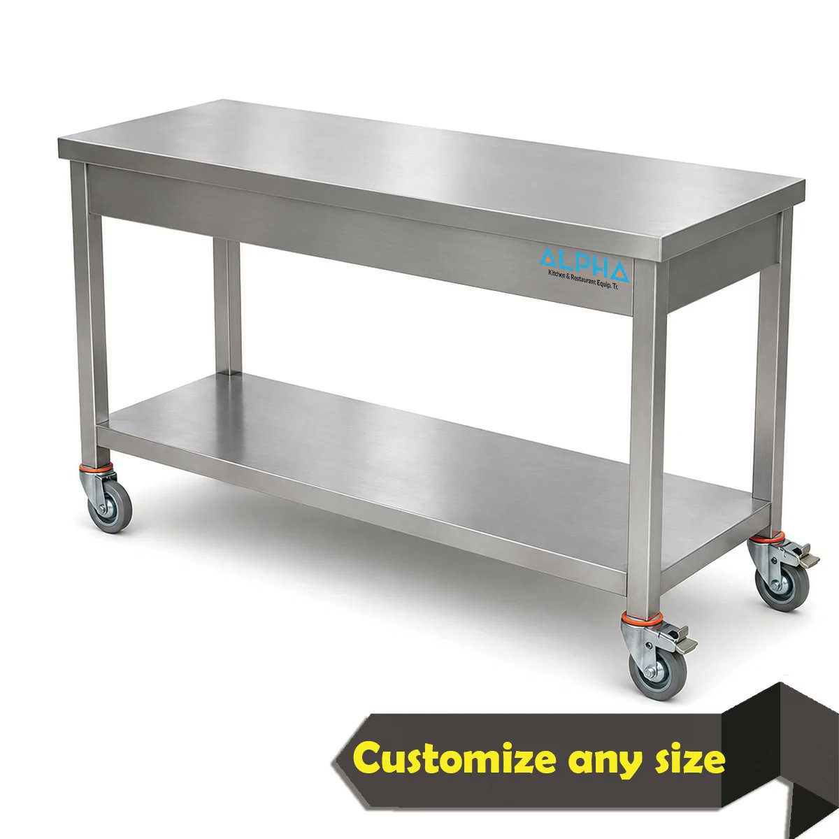 AlphaKitchen's tweet photo. 📏🛠️ The best part? We can customize any size to perfectly fit your workspace needs!

#CommercialKitchen #RestaurantEquipment #StainlessSteelTable #KitchenPrep #FoodService #CustomKitchen #CommercialBakery #KitchenDesign #ChefLife https://t.co/1S6e5s4d6o