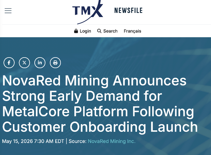 ozacchi6's tweet photo. MAJOR UPDATE FOR NRED SHAREHOLDERS

I don't usually get excited about advisory appointments, but this one is different. Dr. Olamide Oladeji isn't just another executive joining NovaRed 
Before NRED, he became a Stanford AI PhD, earned two graduate degrees from MIT, received Forbes 30 Under 30 recognition and helped shape AI initiatives for governments 
That's an unusually strong background for a company at this stage

What I find interesting is that he'll now be responsible for improving MetalCore AI, allowing NovaRed to better analyze exploration data before drilling begins 
With 29.53 km of completed IP/AMT surveys, 3 drill-ready targets already identified and C$8.5M committed toward earning a 70% interest in Wilmac, smarter targeting could make a real difference

For me, the next major upside objective sits near C$3.25

My opinion only. NFA