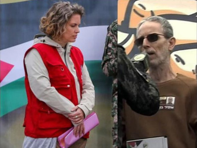 ACOM_es's tweet photo. «La representante de la Cruz Roja que nos acompañaba se llamaba Felicity. cuando subimos al coche de la cruz roja, Ohad (Ben Anmi) le preguntó enseguida: «¿Dónde habéis estado durante 16 meses?». 
🗣️Eli Sharabi, rehén liberado.  ¿Te preguntas cuál fue la respuesta de Felicity? «Bueno, Hamás no nos permitió acercarnos a los rehenes».