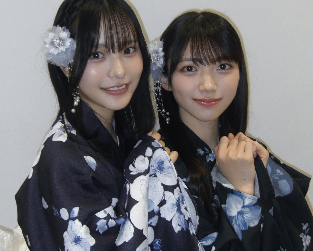 浴衣ちーねおかわいい🐤🌸👘✨ #chihiroblog #中川智尋 #佐藤愛桜