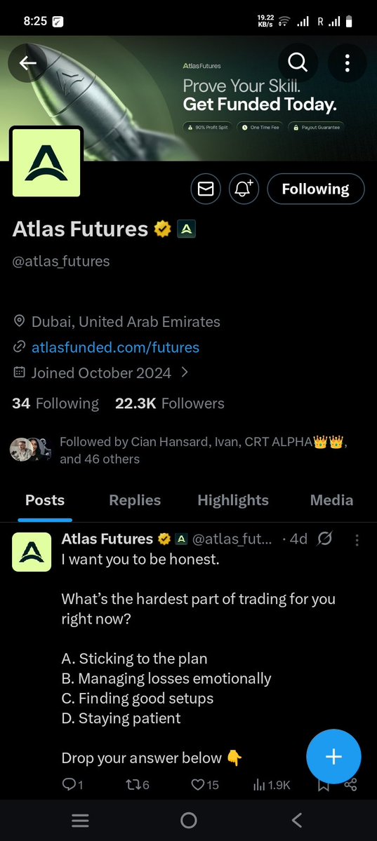 IsmeGodson's tweet photo. @FazaForex @atlasfunded @atlas_futures @PipsCabal @Po3_Trader_ @aw_trades_ 
@SayLessFX 
@KojoForex 
@pips_daily 
Done 👍✅ https://t.co/HTHMvSbaSV