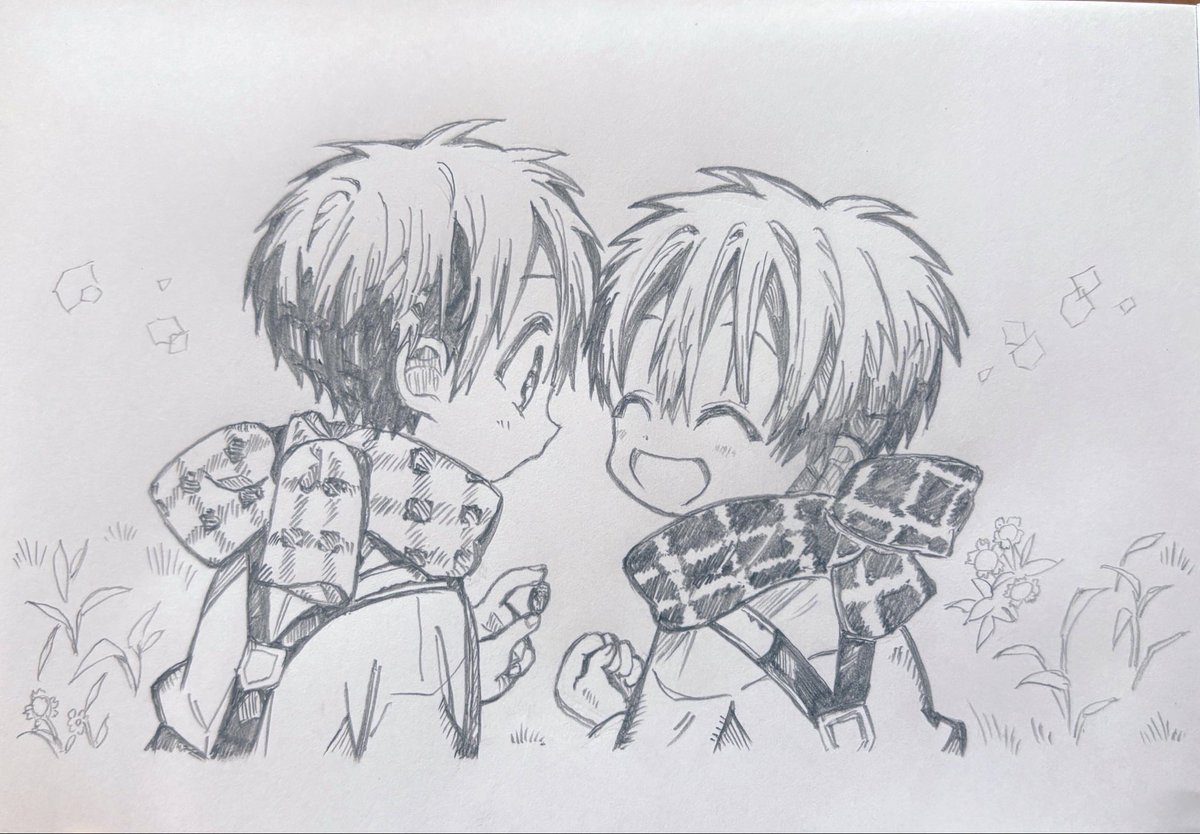 hanakosan1215's tweet photo. #今月描いた絵を晒そう
 #地縛少年花子くん
たくさん描いた☺️
花子だらけ☺️ https://t.co/iMfmEm29TY