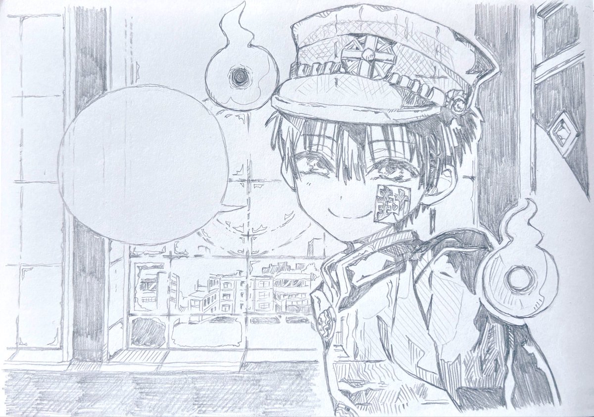 hanakosan1215's tweet photo. #今月描いた絵を晒そう
 #地縛少年花子くん
たくさん描いた☺️
花子だらけ☺️ https://t.co/iMfmEm29TY