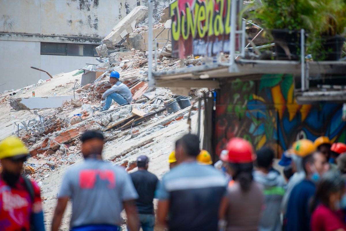 shokonoda's tweet photo. Debris removal clears the way for recovery.
@UNDP's #RAPIDA tool, using satellite imagery & AI to assess damage, estimates 1.2M tons of debris in Venezuela's La Guaira state post earthquakes.
We are working with the govt to support those affected.
https://t.co/UgNA5BAVtW https://t.co/VCF3EU1QaR