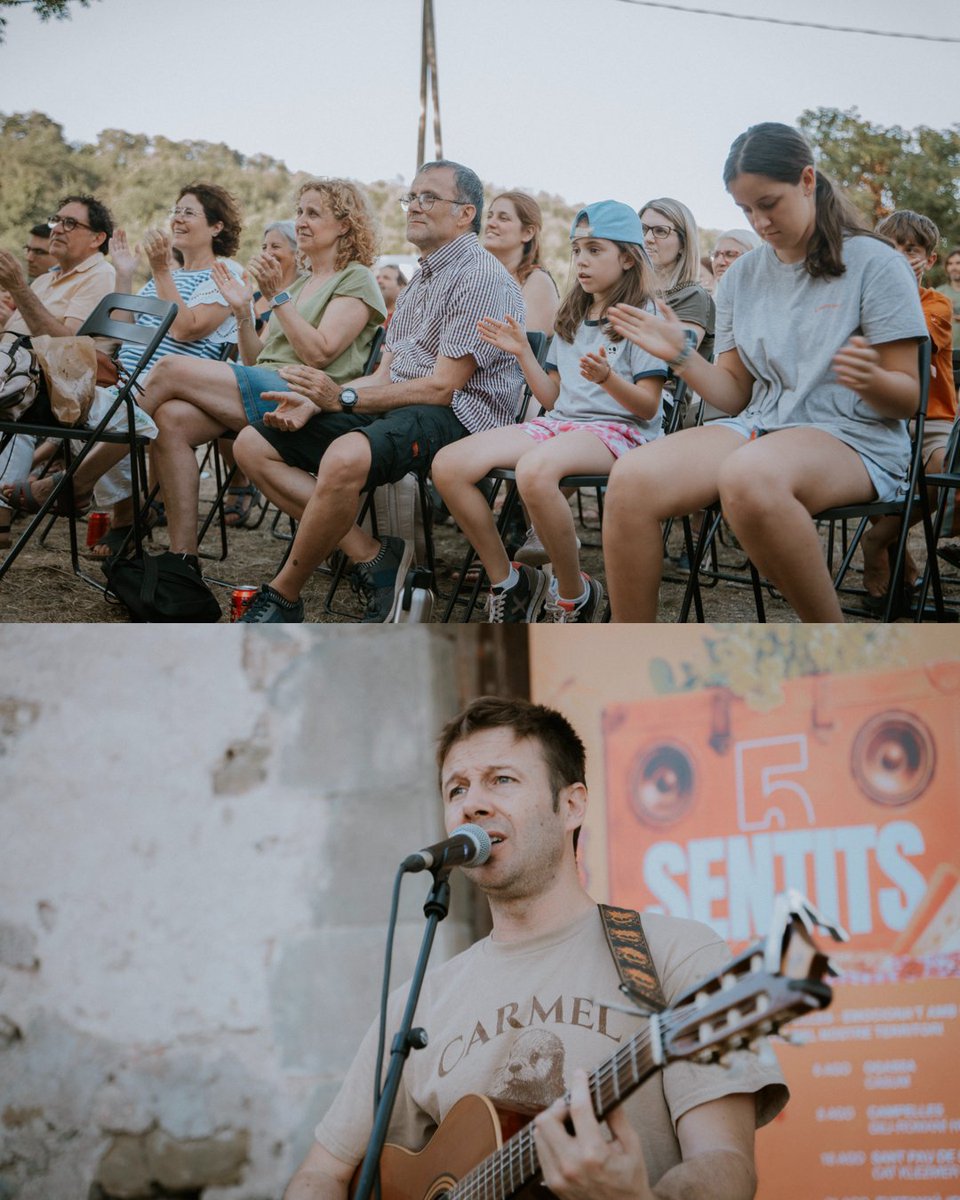 CCRipolles's tweet photo. 🎶🍃 Així vam viure el primer esdeveniment del Festival 5 Sentits a Sovelles (Les Llosses): música, patrimoni i gastronomia del territori. 

Un inici immillorable! ❤️✨

#Festival5Sentits https://t.co/RgVW7cZBEG