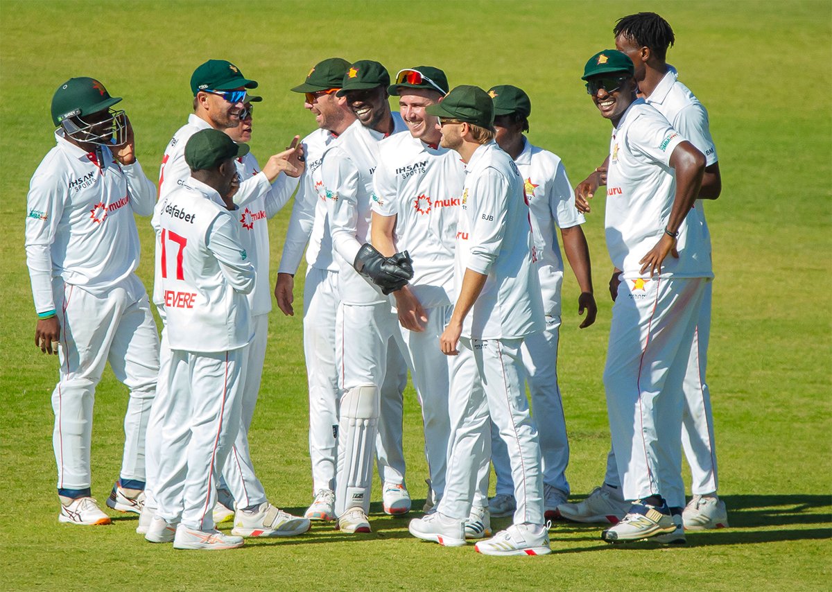 Julery16's tweet photo. 5 things we learnt as zimbabwe recorded their highest ever test win 

1. Richard Ngarava’s Captaincy is the Real Deal
Stepping into the leadership role, Ngarava showed incredible tactical maturity. Not only did he lead from the front with a highly disciplined bowling spell , but his field placements and bowling rotations kept Bangladesh under constant pressure. Securing an innings win against a tough side is a massive statement for his captaincy credentials.

2. Is it time for Brendan Taylor to Hang Up the Boots?
While having a veteran presence in the dressing room is valuable, this match might be the clearest sign yet that it’s time for Taylor to pass the torch. In a game where the team piled on a massive 410 runs and younger talent flourished, it felt like BT was playing on a different pitch and with calls for players like Mathew Campbell growing louder, this doesnt help his case.

3. Form-Based Picks Paid Off: Newman & Innocent Kaia
This match was a massive victory for selecting players on pure merit and form. Opening batsman Innocent Kaia played a masterful, match-winning knock of 140 runs to anchor Zimbabwe's massive first-innings total. On the bowling side, Newman Nyamhuri absolutely stole the show by tearing through the Bangladeshi lineup to finish with stellar figures of 4/61. When selectors back hungry, in-form talent, you get exactly this kind of clinical dominance—proving both players are central to Zimbabwe's future.

4. This is the Wessly We Know!
What a sight it is to see Wessly Madhevere back at his fluent, impactful best. He played with the exact confidence, flair, and game-changing energy that made him such a highly-rated talent in the first place. This is the standard he sets when he's locked in, and it makes the entire middle order look lethal.

5. Bangladesh’s Resting Policy Backfired Horribly
Underestimating Zimbabwe by resting key players blew up in Bangladesh's face. They completely lacked the depth and grit required to compete, resulting in a devastating collapse. Zimbabwe thoroughly punished their complacency, utterly shattering Bangladesh's impressive winning streak and sending a loud message that they cannot be taken lightly on home soil.