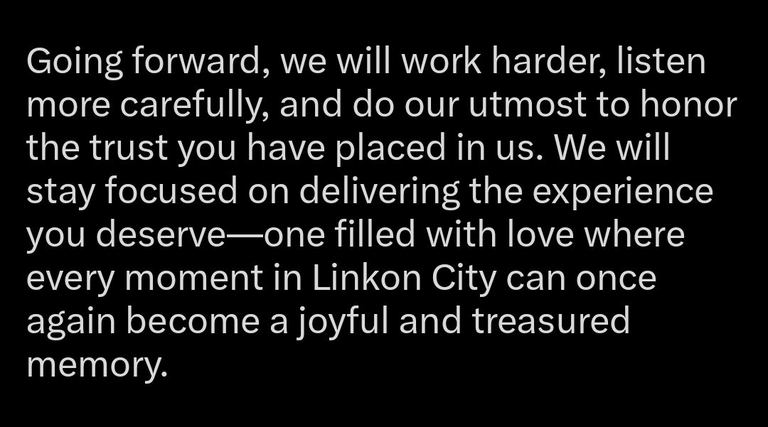 h_malfoy0406's tweet photo. I have no trust in a company who plays schemes against their players. You want our trust back? THEN START WITH UNIQUENESS TO EVERY LI.

Since you vowed to LISTEN MORE CAREFULLY and HONOR THE TRUST WE ARE GIVING YOU, start by FIXING KING OF DARKNIGHT or you're all bullshit talk! https://t.co/b1Iepf2AjF