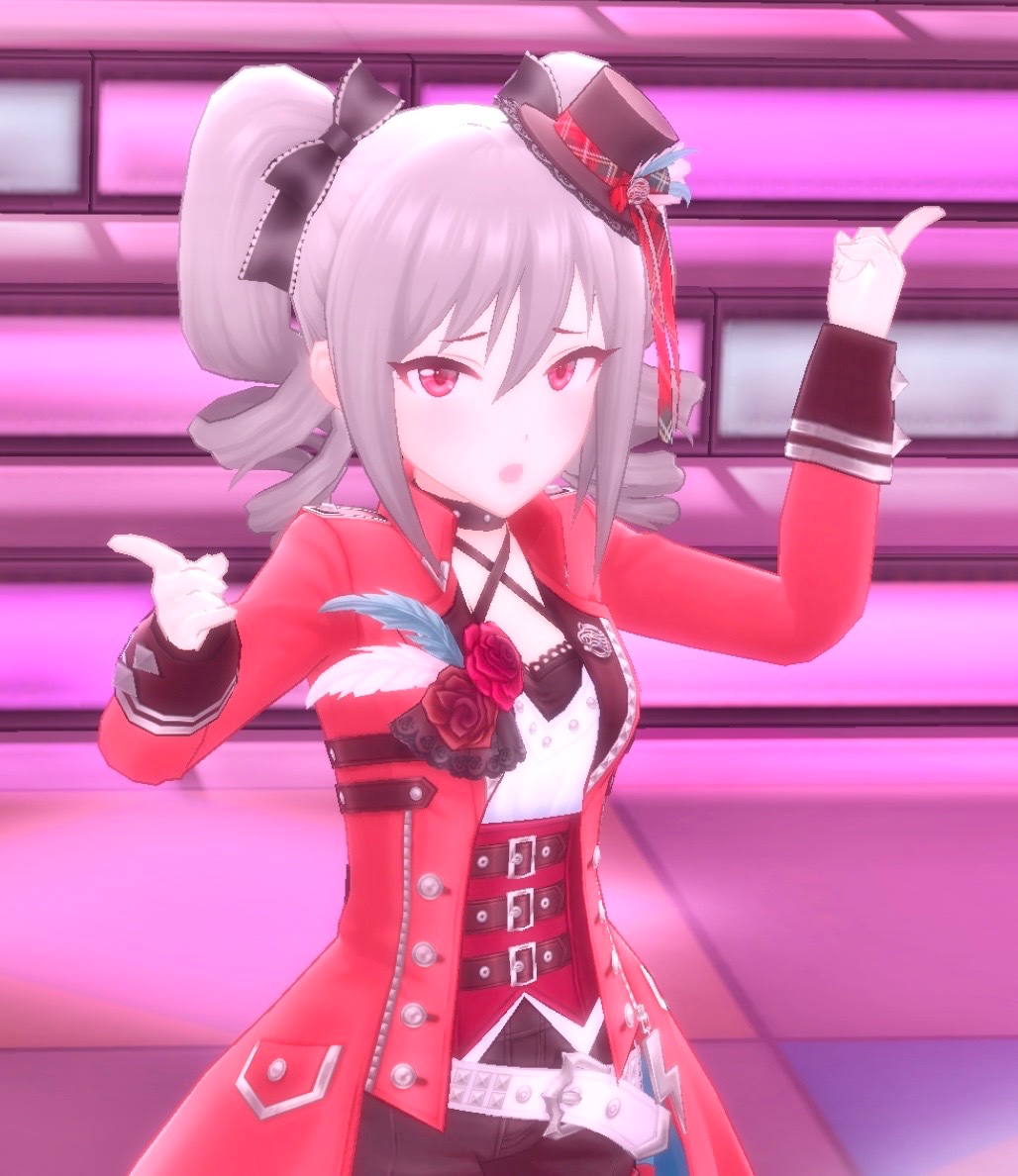 蘭子 様 デレステスクショ夜の1枚 #832飲まれよ #神崎蘭子