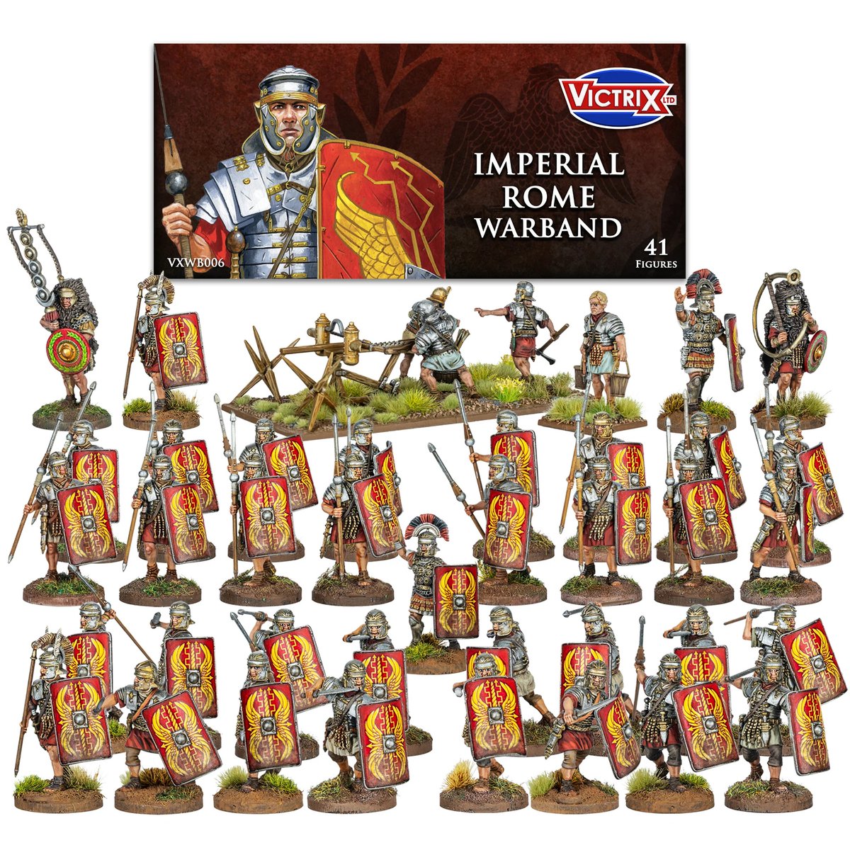 ontabletop's tweet photo. See what you make of the new Imperial Rome Warband from @AtVictrix for those diving into Ancient wargames - check out more here https://t.co/6eKQHA5Y3W https://t.co/vy0WGocvf5