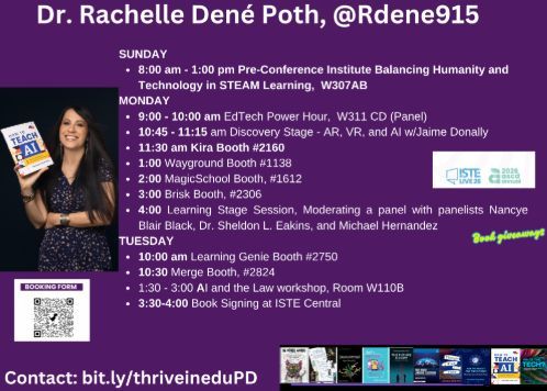 Dr. RACHELLE DENÉ POTH |ThriveinEDU #AI #AIinEDU tweet media