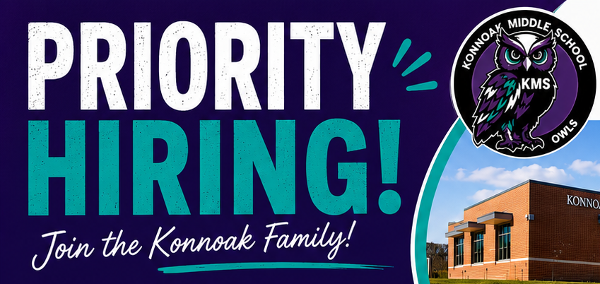 KonnoakMS's tweet photo. Join the Konnoak MS Family! https://t.co/NlenhzG1R1 https://t.co/pMsg6qr5lC