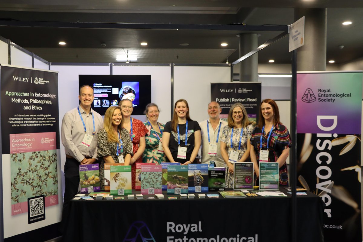 InsectDiversity's tweet photo. @RoyEntSoc is at #ECE2026Tours! 🎉 

Are you in attendance? Why not stop by Stand 5 and say hello to the team while you're there!

We're always happy to chat about our work supporting #InsectScience and the international #EntoCommunity.

See you there! https://t.co/yZQUI04TZQ