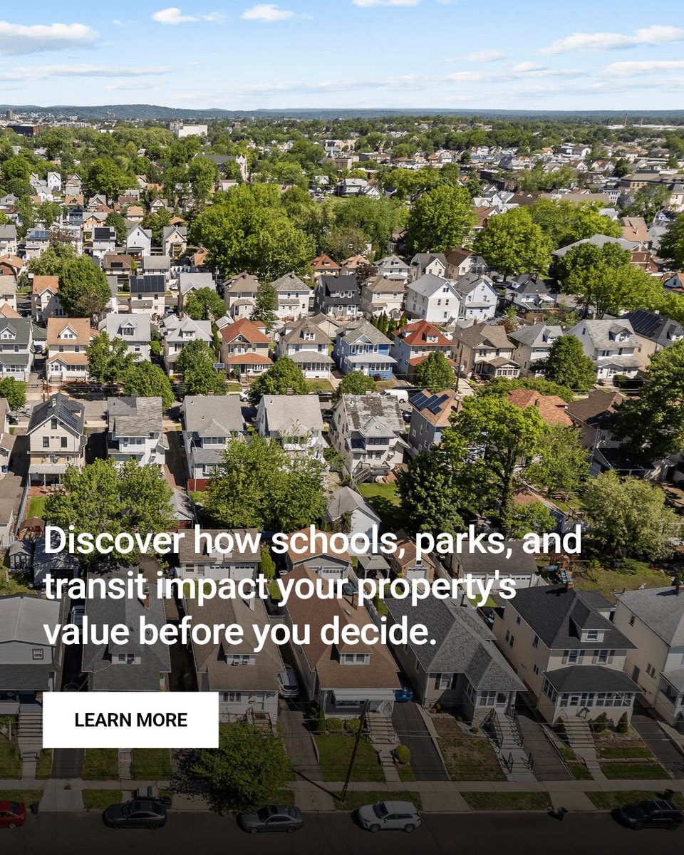 jaytatar's tweet photo. How much does your neighborhood affect your home's value?

Schools, parks, and transit can all shape price. Know the local factors before you buy or sell.

Explore local market insights with us today

https://t.co/N4Y22xNqrW https://t.co/A6lBw7mCb1