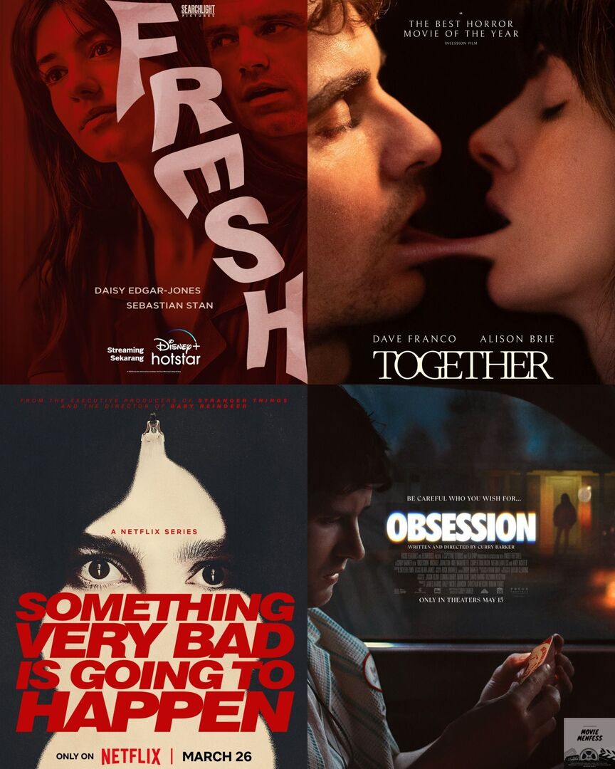 moviemnfs's tweet photo. Best mvs horror romance so far. ⭐️ ada yg mau nambahin koleksinya? https://t.co/gPYfuJAAt3