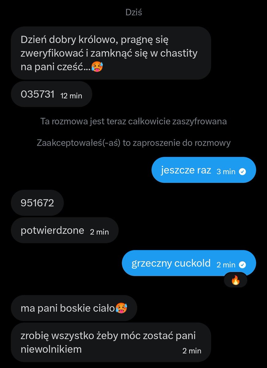 _Sanderka_99's tweet photo. Taki słodziutki przegryw mi się trafił 😆
Nie ma niczego lepszego niż trzymanie was w klatkach haha
#slave #chastityslave https://t.co/cxX7MOWV3L