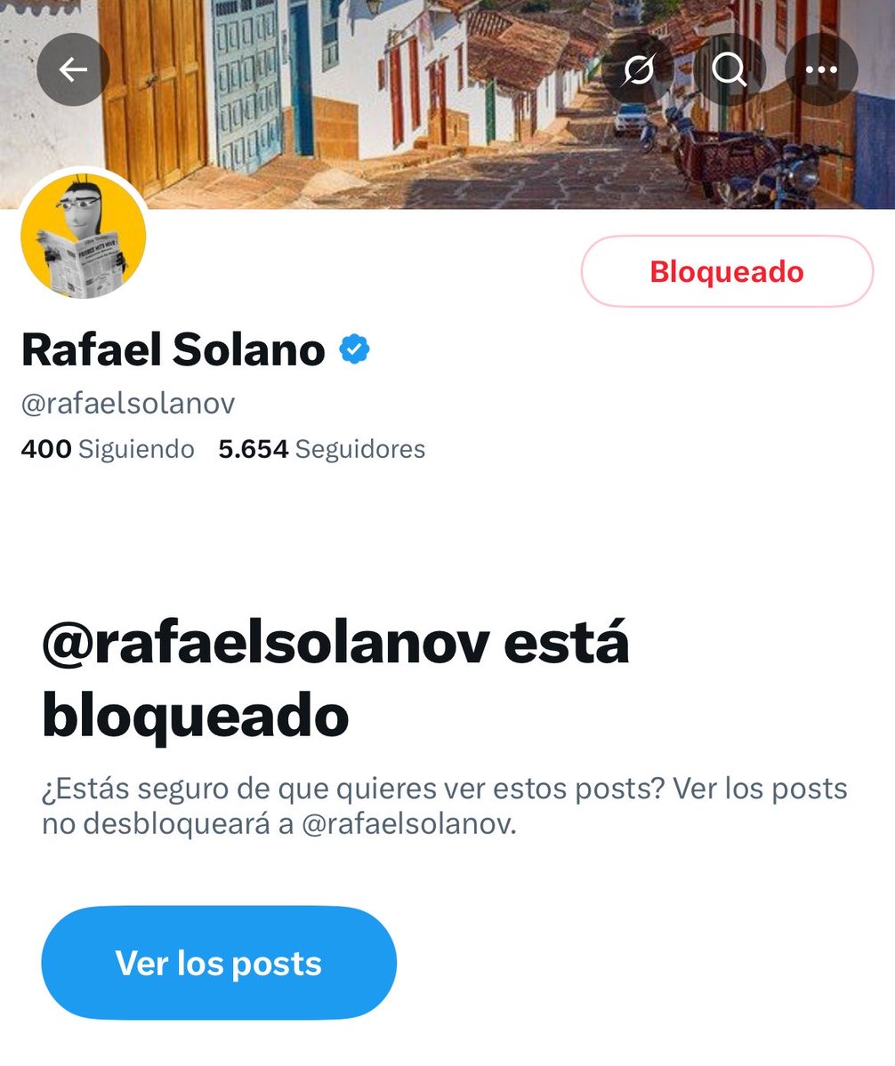 andresmontoyasz's tweet photo. Paraguay eliminó a Alemania del Mundial entonces bloqueé a Rafael Solano. https://t.co/A4YKeeODv2