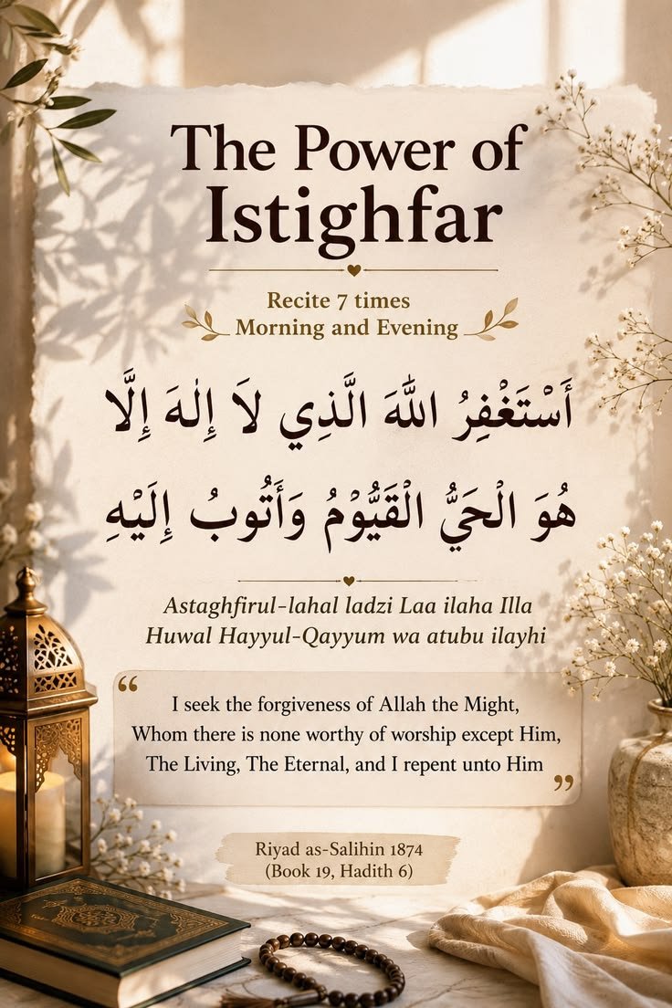 Mahdii_365's tweet photo. The power of istighfar https://t.co/RTASrWZkfx
