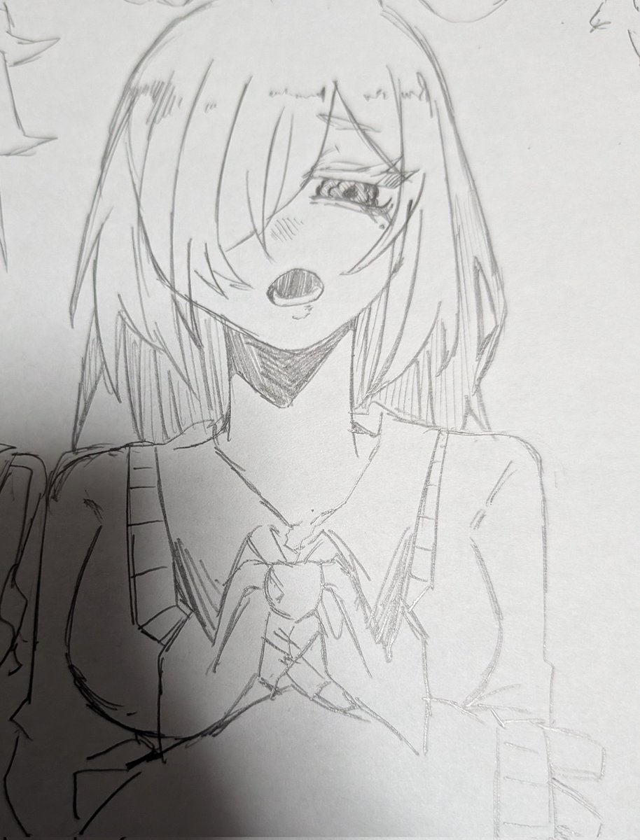 WSty1JfgRJ73658's tweet photo. 本日の落書き https://t.co/lZc17yFQD6