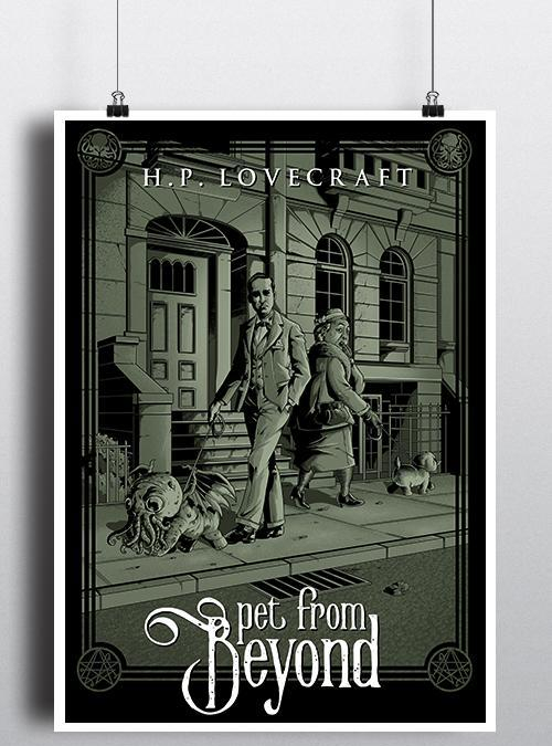qwertee's tweet photo. "Pet From Beyond" is today's featured print on https://t.co/2wdL64x05k RePost for a chance at a FREE TEE! https://t.co/BDnM6vcwJp