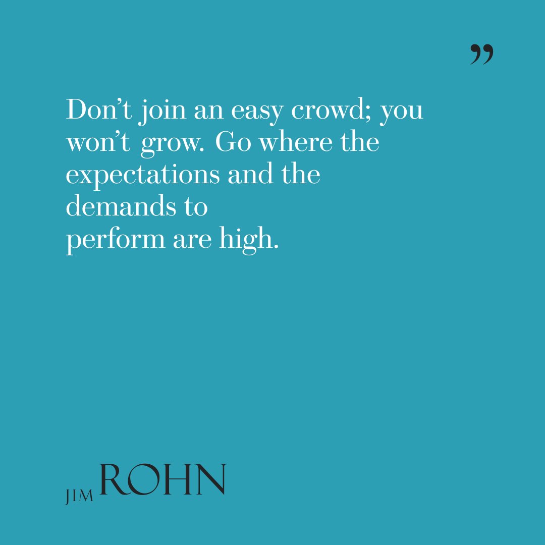 OfficialJimRohn's tweet photo. Comfort zones feel safe, but they're where dreams go to die. Find the rooms that challenge you.

https://t.co/weAVxvTXzH

#JimRohn #Associations #Growth https://t.co/YykZ4jQIrA