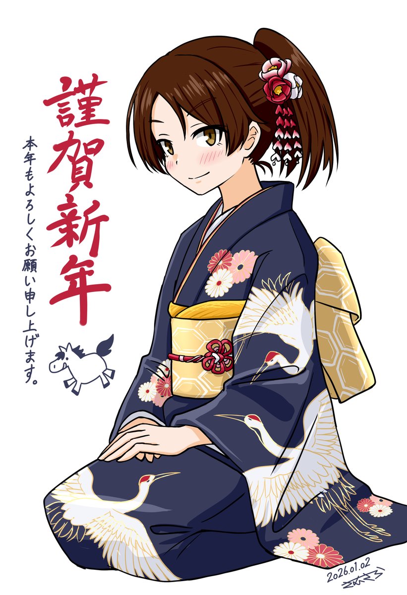 samusara1024's tweet photo. #2026年自分が選ぶ今年上半期の4枚
FD改の原稿を抱えてた割に関係無い絵をめちゃめちゃ描いていたので、後半原稿戦が逼迫していた原因コレですね……。
個人的に振袖しっきーと英国艦絵がお気に入り。
下半期はプレハブ基地祭に向けてまずは原稿を加速していきましょうね。 https://t.co/wwCYAM3poc