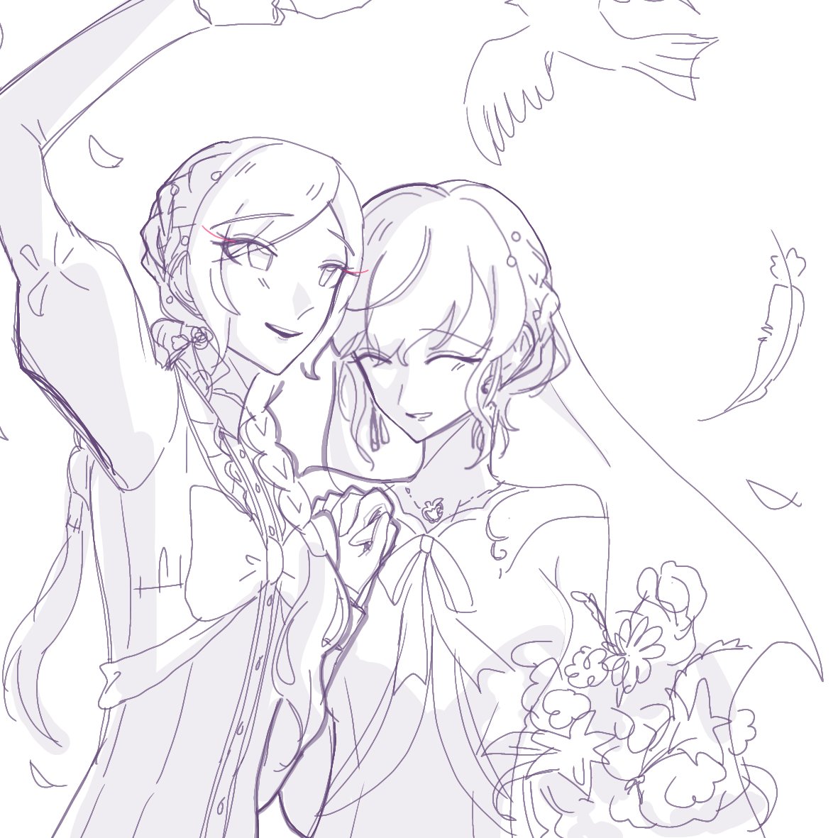 Halam_Bennett's tweet photo. June bride #みずまふ https://t.co/dEYQQOQIEg