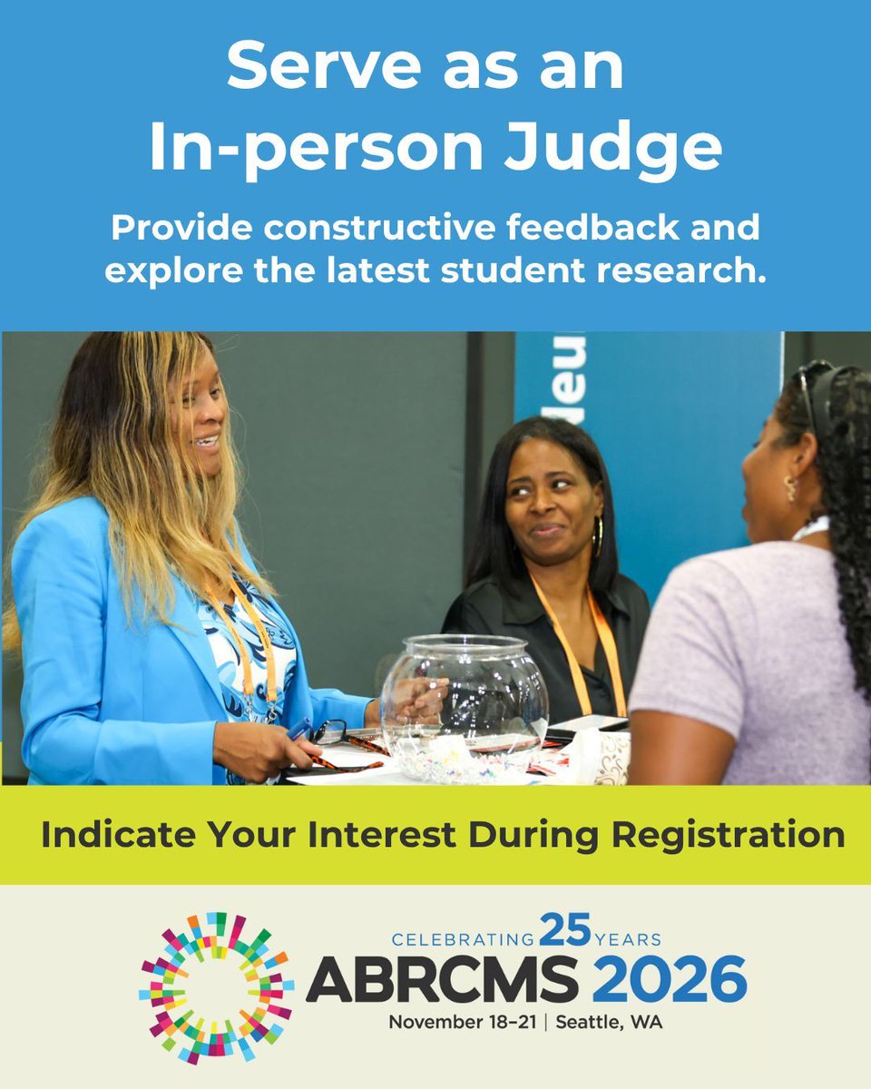 ABRCMS tweet media