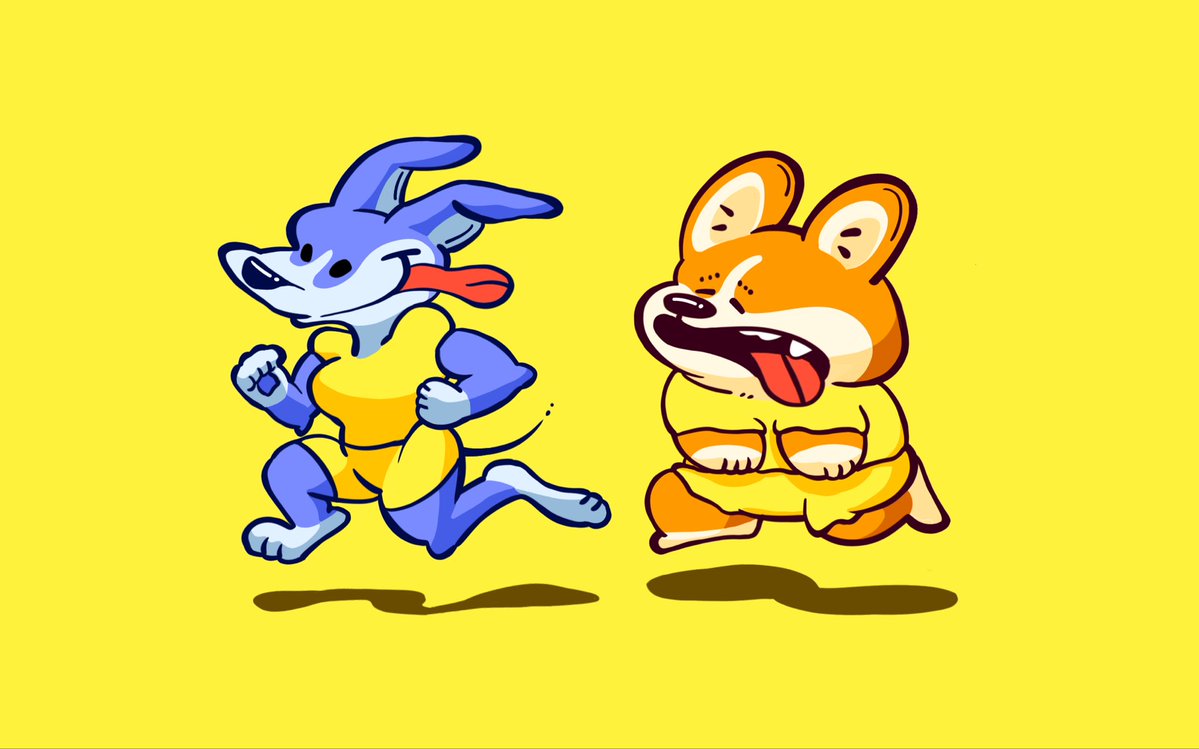 ee7800_'s tweet photo. #今月描いた絵を晒そう

2匹組みばかりの月だった🐶！
次回は7月へ💫！ https://t.co/ReE3u2uOds