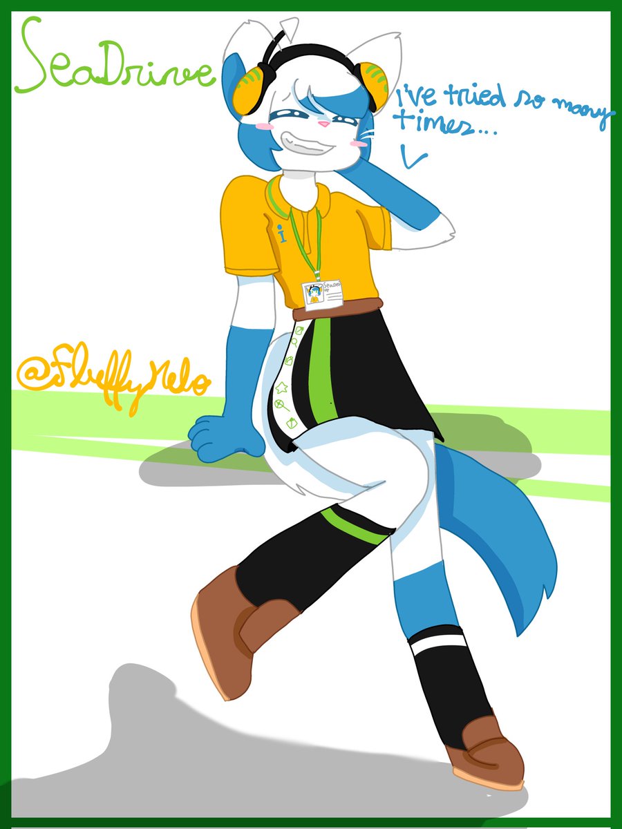 Fluffymelo3's tweet photo. Seadrive fanart #1
Fanart by FluffyMelo3
Design credits: @YonKaGor and @Troparti 
#yonkagorfanart https://t.co/r4cRJKjHAC