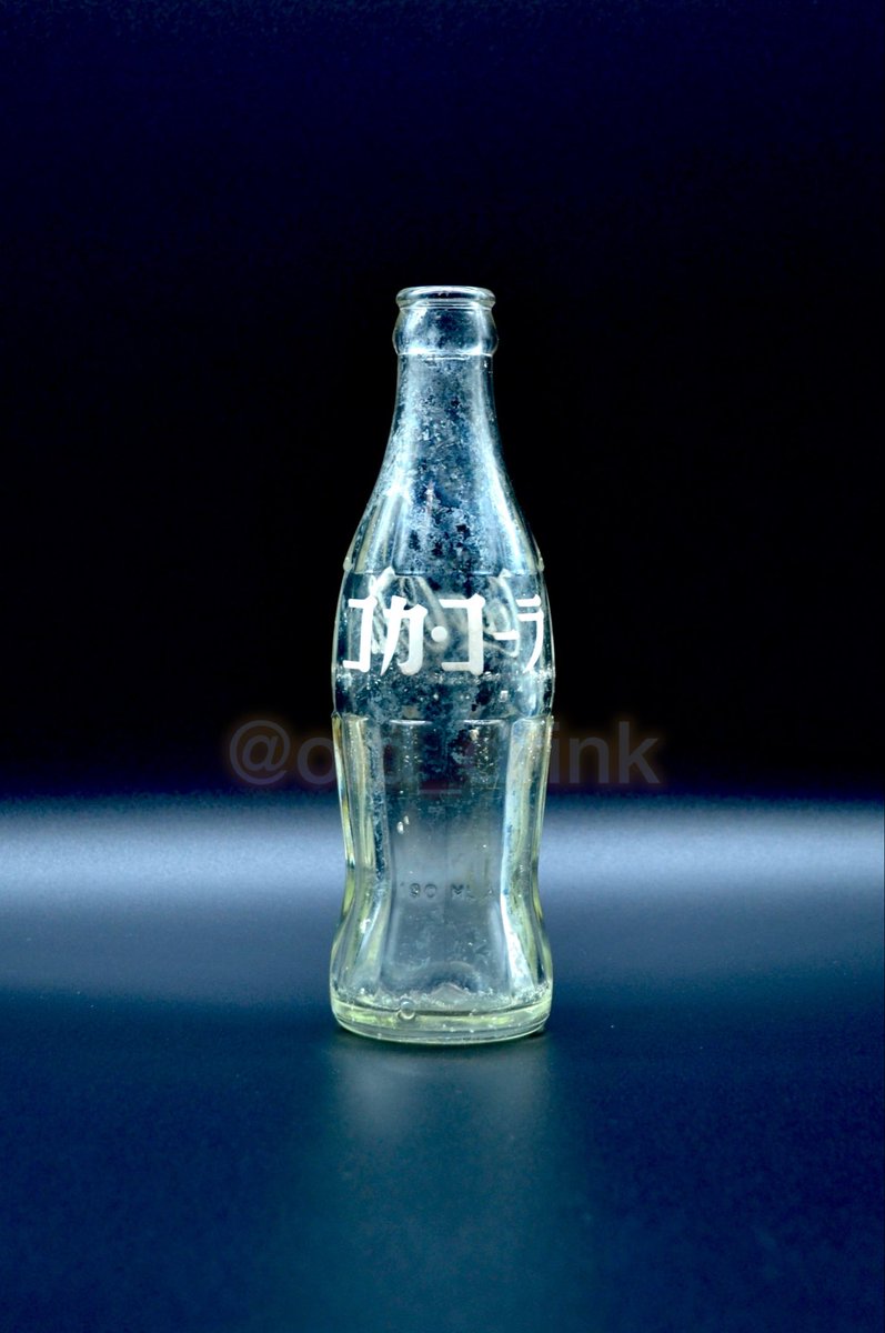 コカ・コーラレギュラーサイズ1962年東洋硝子製(クリア瓶) いわゆる4