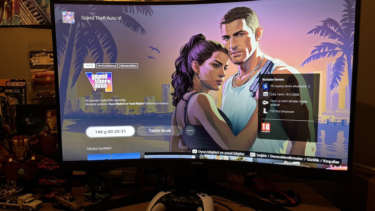 Xlunaliman's tweet photo. @_GTAVI_ Bu harika oyunu kendi dilimde oynayarak daha da çok keyif almak istiyorum.

I want to enjoy this wonderful game even more by playing it in my own language.  @RockstarGames @RockstarSupport https://t.co/hqfs8nti1g