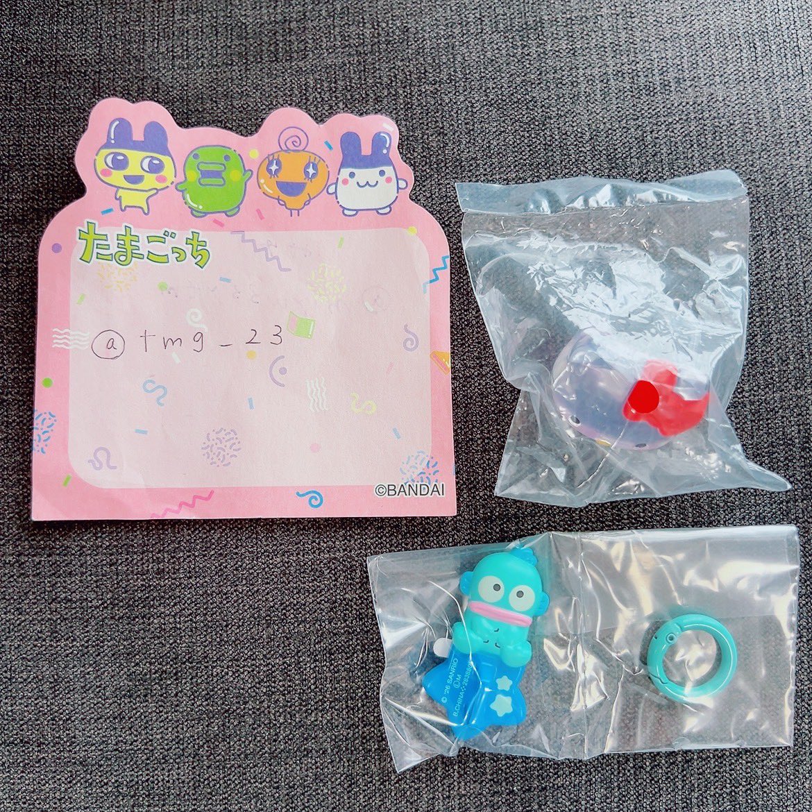 tmg_23's tweet photo. サンリオキャラクターズ　交換

譲▶︎キーリングハンガー　ハンギョドン
ファッションリング オーロラコレクション
　クリアver.キティ
求▶︎けろけろパーティーめじるしアクセサリー　ポチャッコ、キティ
アロハスイング　ポチャッコ

郵送交換もしくは横浜手渡しにてお願いします✨ https://t.co/MEoOEqyPBl