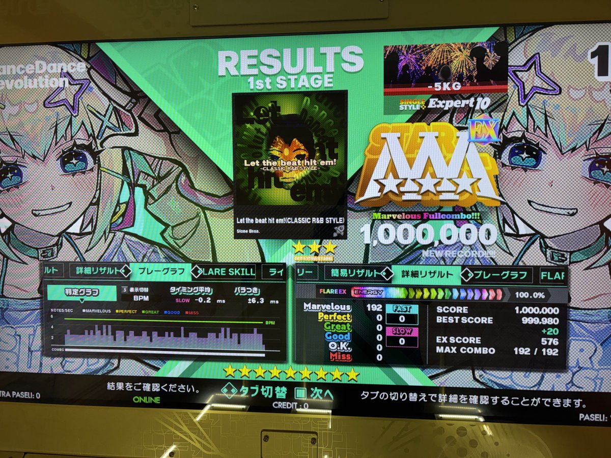 6月の上出来リザルト 激譜面初MFC✌️✨✨ 久しぶりの16EX2曲と長年