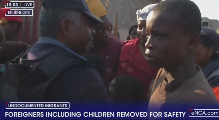 InfilExfil's tweet photo. Just watched the horde drag a documented Zambian man, his wife, and his frightened kids out of their house while robbing the premises blind.

The SAPS is not arresting anyone going door to door.

South Africa is decimating itself on the international stage. https://t.co/9OLZmfiadl