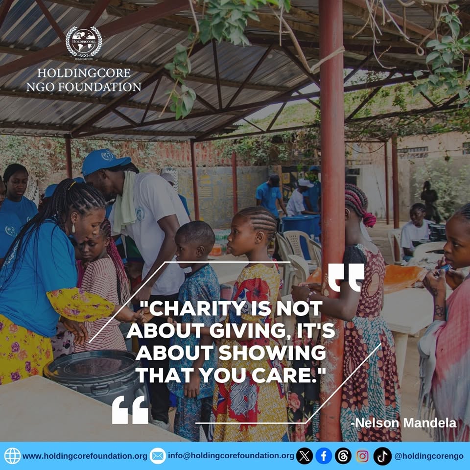 Holdingcorengo's tweet photo. Every small gesture of support helps build a stronger, more resilient foundation for those who need it most.
#LeadWithEmpathy #BuildingTogether #Service #HoldingcoreEMPFoundation https://t.co/apQqacJKRg