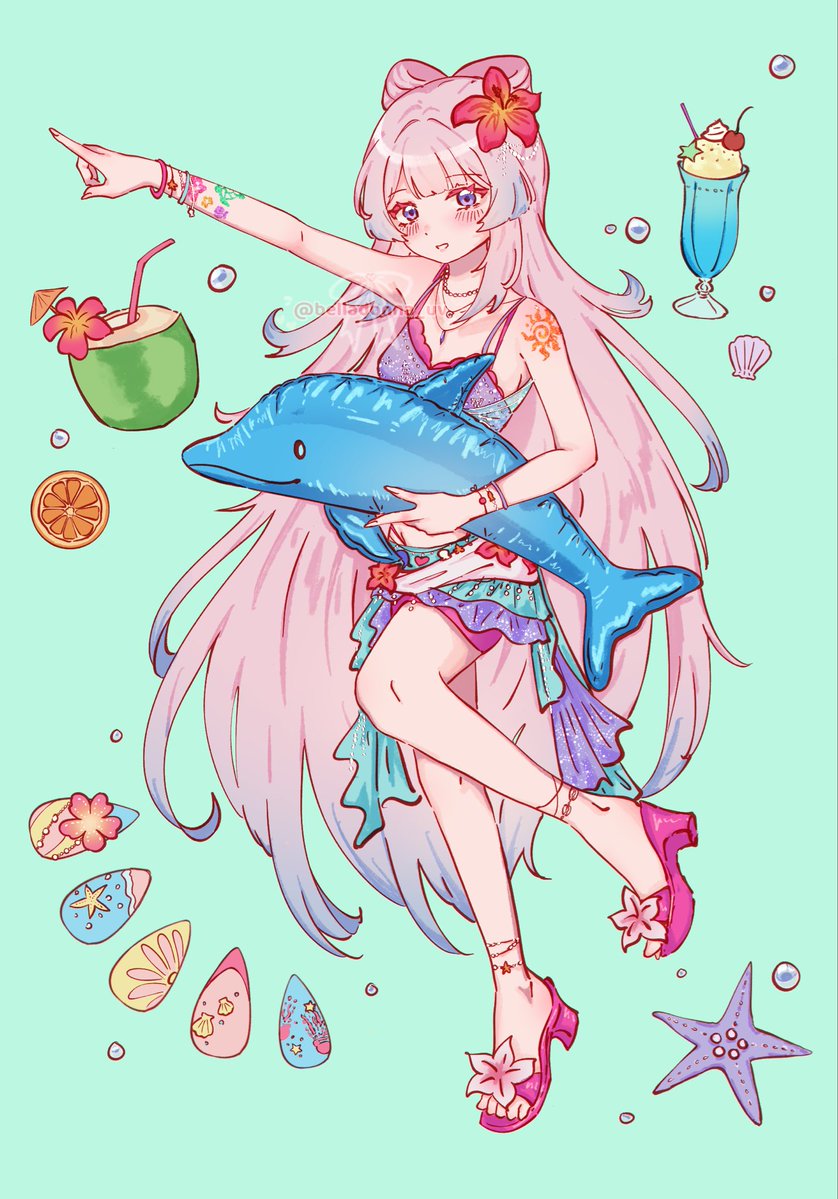belladonna_uv's tweet photo. Zara Larsson inspired Kokomi 🐬🌺 https://t.co/2WEAOrZXRE