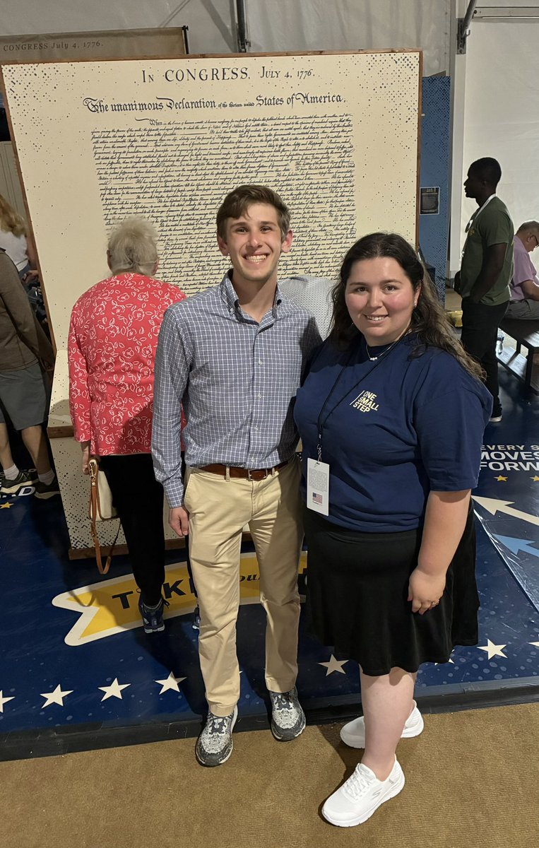 HelenSharpe98's tweet photo. Great seeing my friend and AFP activist Charlie at the Great American State Fair yesterday! Nothing beats catching up with good people and celebrating America together. 🇺🇸 @AFPhq #America250 #GASF #OneSmallStep https://t.co/v8XjDVtdva
