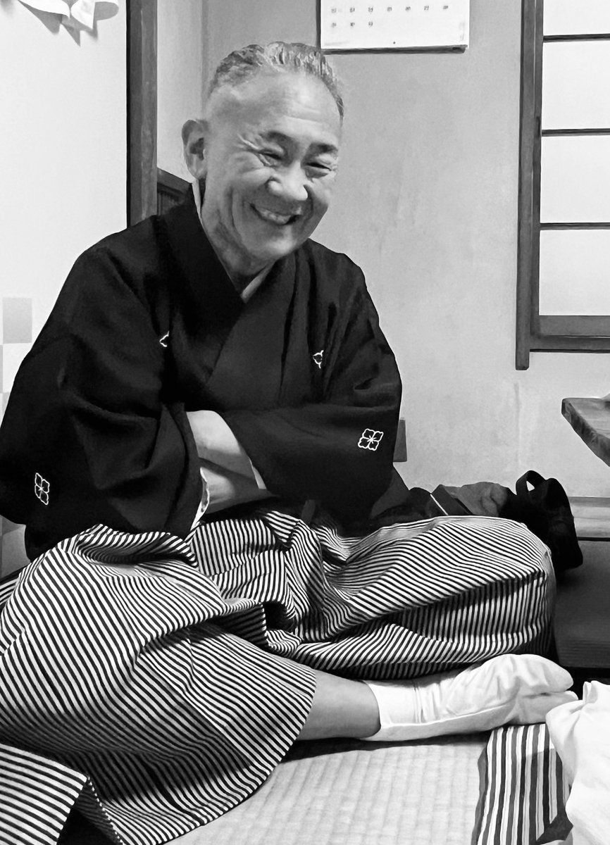 hikoichikumite's tweet photo. 落語協会新会長に林家正蔵師匠が就任。
近年の協会行事でかなり長い時間ご一緒しました。総力戦を牽引しうまくいきました。
笑顔もきゅーとなのです。盛り立てます。
ご意見ある方ご安心下さい。稲荷町からも円太郎師、一之輔師、彦いちめらが油断ならない目を光らせております。わっしょい。 https://t.co/IceLttUE4w