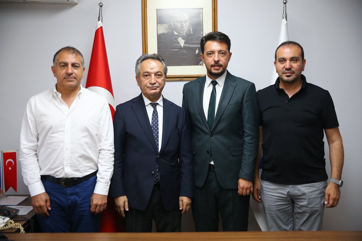 daimfed's tweet photo. 📌 Genel Başkanımız Mustafa Karslıoğlu, Genel Başkan Vekilimiz Yavuz Yılmaz ve Genel Saymanımız Timuçin Güvercin ile birlikte, Anadolu Ajansı Adana Bölge Müdürü Sayın İbrahim Erikan’ı makamında ziyaret ettik.

💬 Ziyaretimizde, medya sektörünün kentimizin ve bölgemizin gelişimindeki önemi üzerine değerlendirmelerde bulunarak karşılıklı fikir alışverişinde bulunduk. Basın kuruluşlarıyla güçlü iletişim ve iş birliğinin toplumsal fayda açısından taşıdığı değeri bir kez daha vurguladık.

✅ Nazik ev sahipliği ve misafirperverliği dolayısıyla Anadolu Ajansı Adana Bölge Müdürü Sayın İbrahim Erikan’a teşekkür ediyoruz.