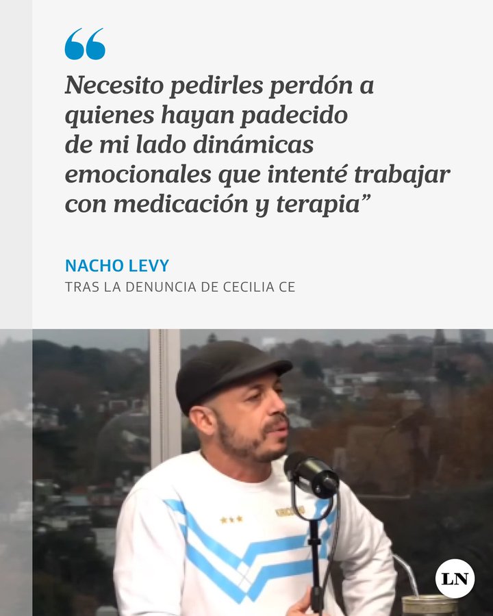 abrilcba_'s tweet photo. Nacho Levy le llama "dinámicas emocionales" a ser un golpeador. El kirchnerismo siempre con sus relatos patéticos. Y las feministas cubriéndolos. https://t.co/3xwfBvC8fA