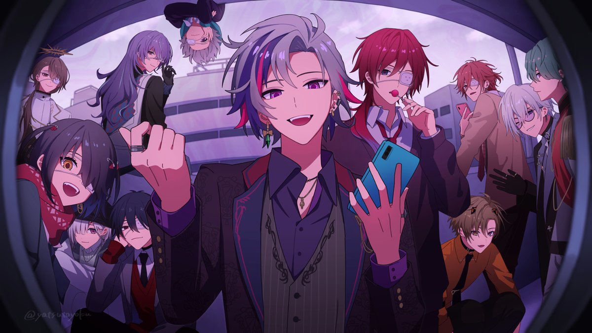 yatsutayoku's tweet photo. #2026年自分が選ぶ今年上半期の４枚 
1枚に複数人描くのが楽しかった上半期でした✨ https://t.co/3oUq81iAPJ