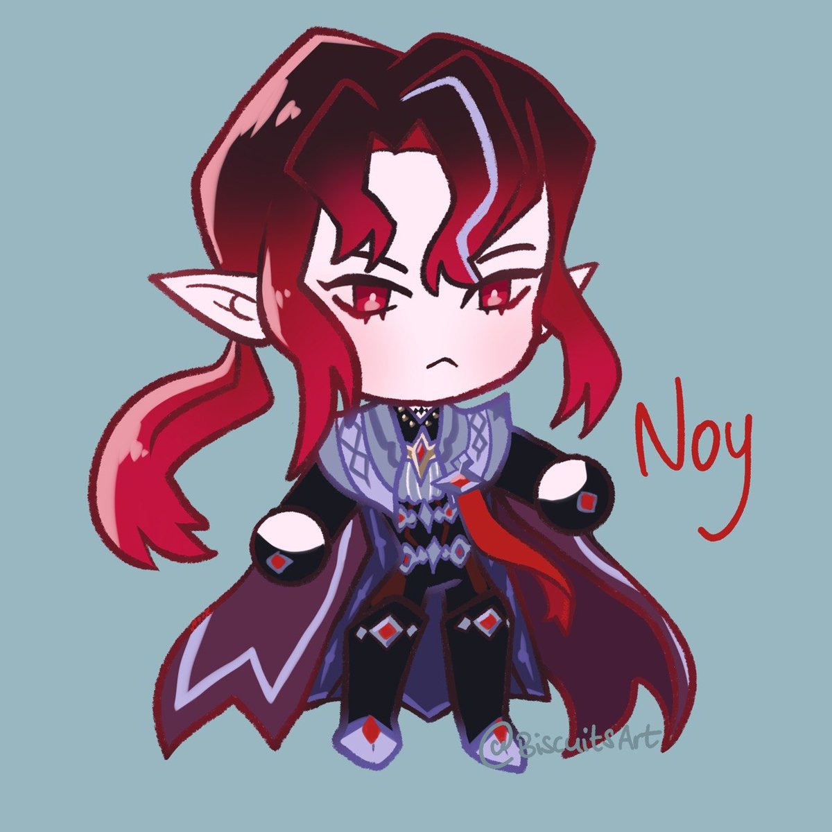 BiscuitsArt's tweet photo. I guessed Noy's design by adding high boots cause that's what Hoyo does :] #genshinsnezhaya #GenshinImpact #Noy https://t.co/mx0oSaK3HP